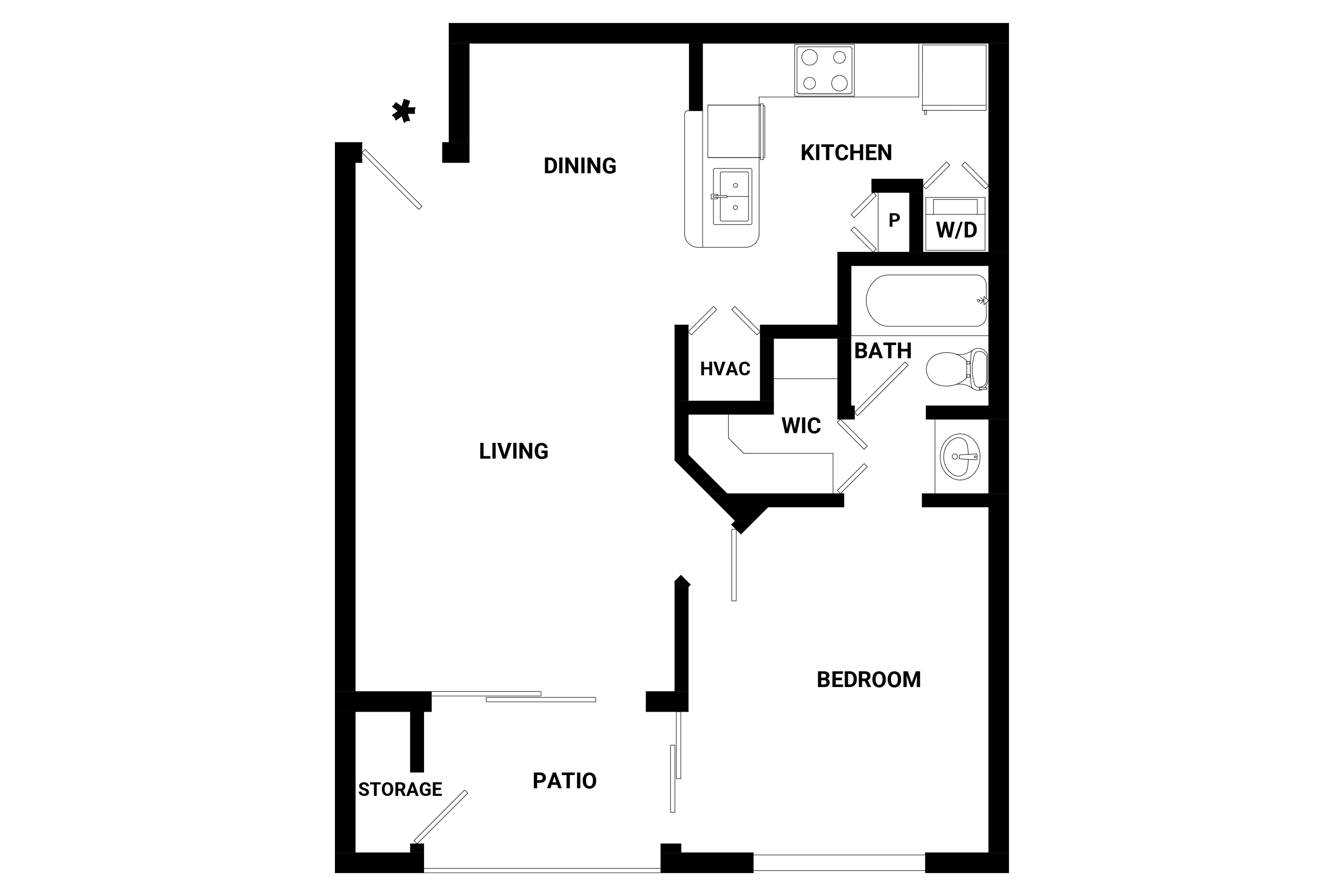 Bordeaux floor plan