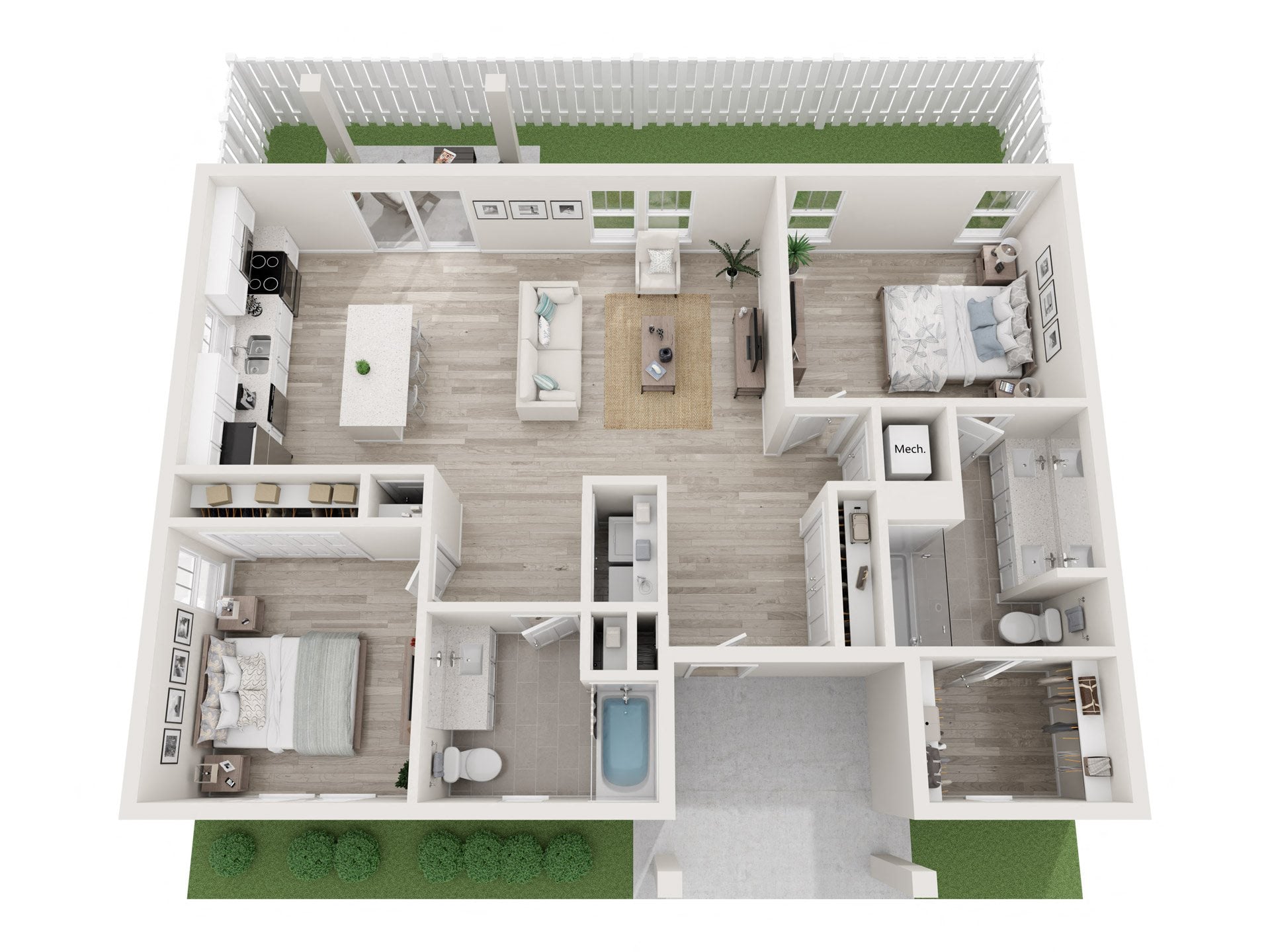The Retreat floor plan