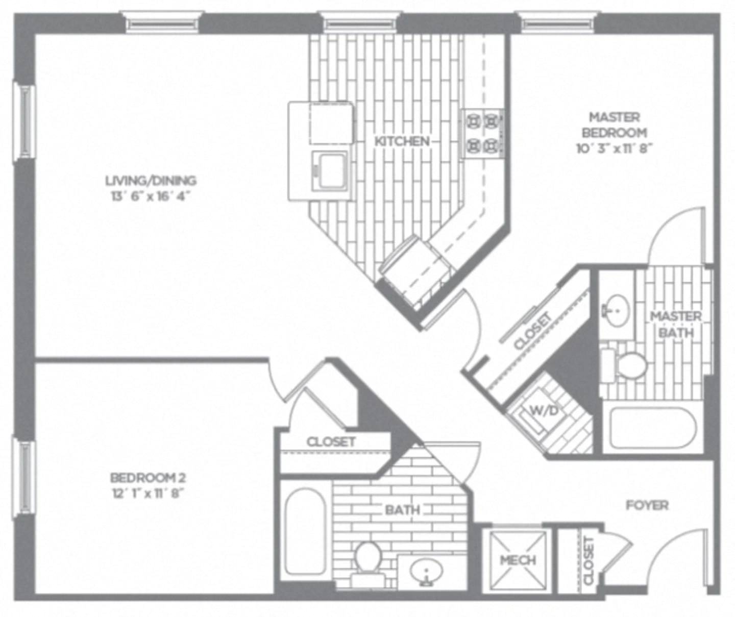 C2b floor plan