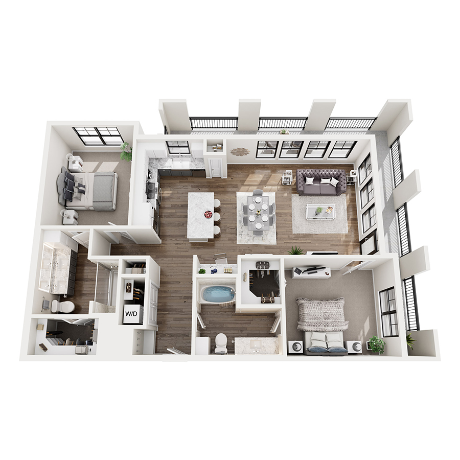B3 floor plan
