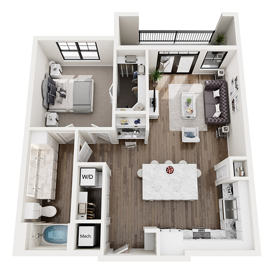 A4 floor plan