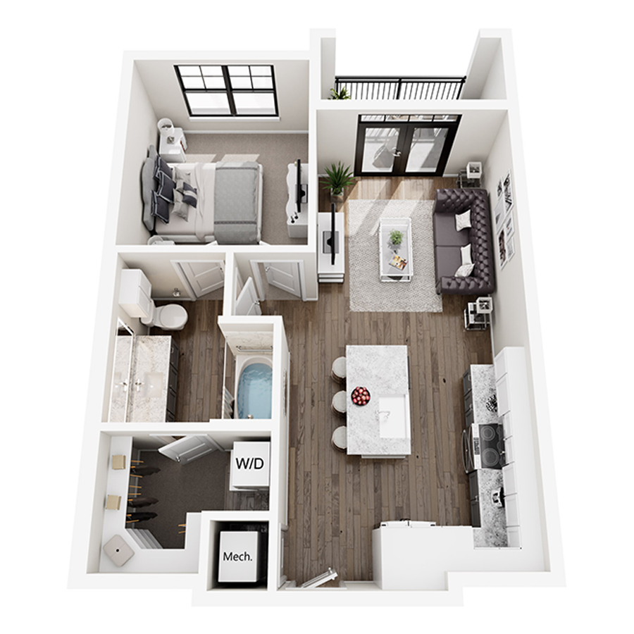 A1 floor plan