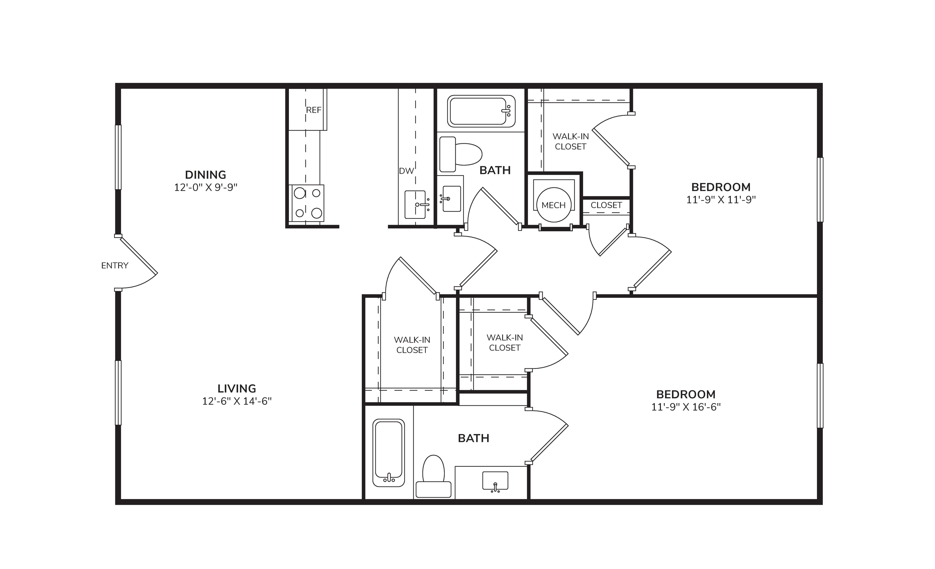 Tulane floor plan