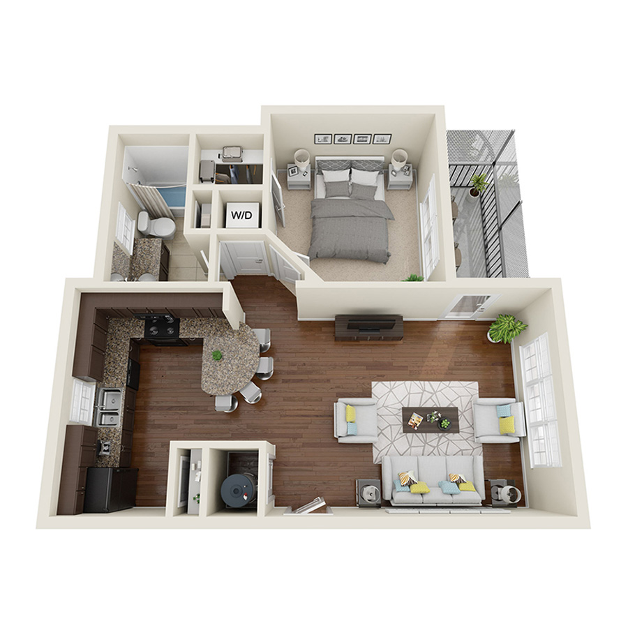 Blue Heron floor plan