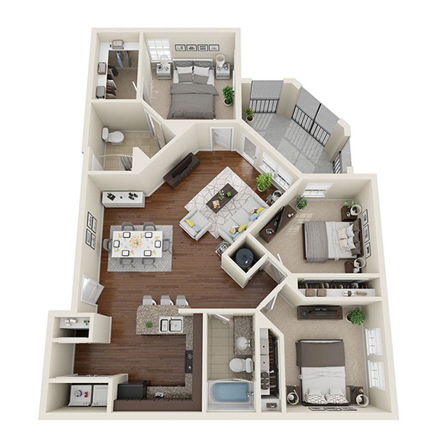 Egret floor plan