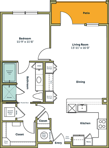 A4 floor plan