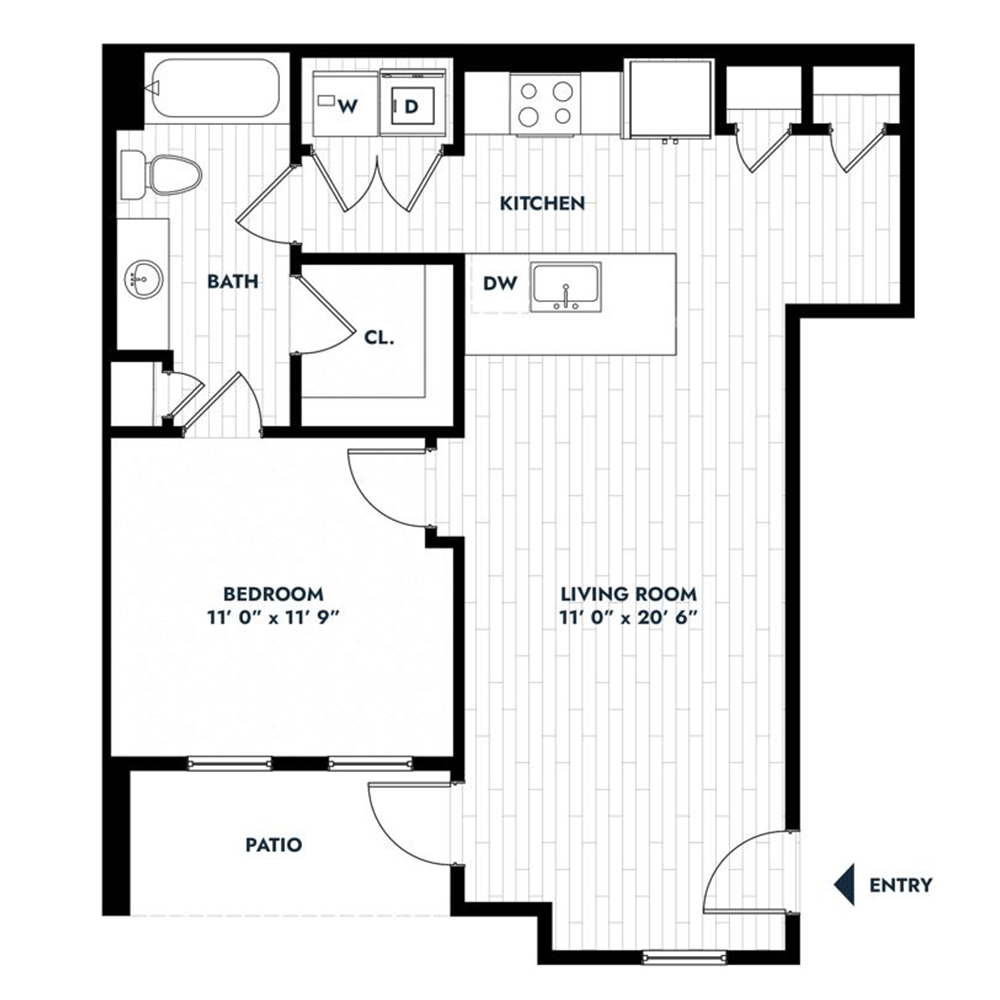 1A floor plan