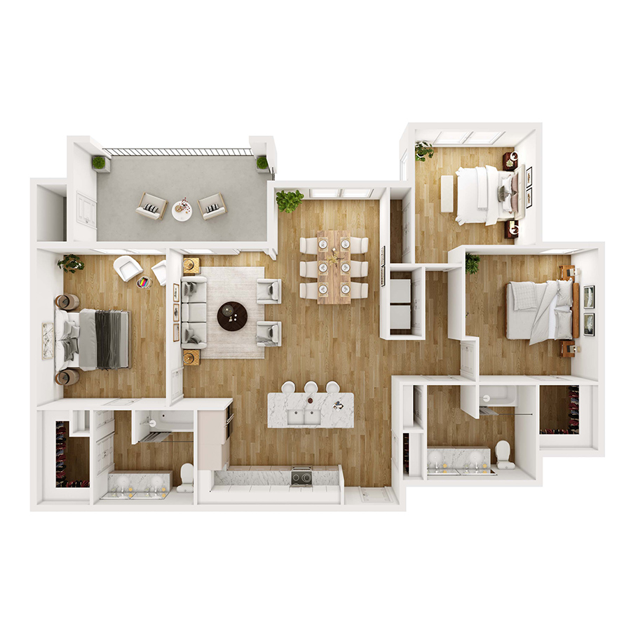 C1 floor plan