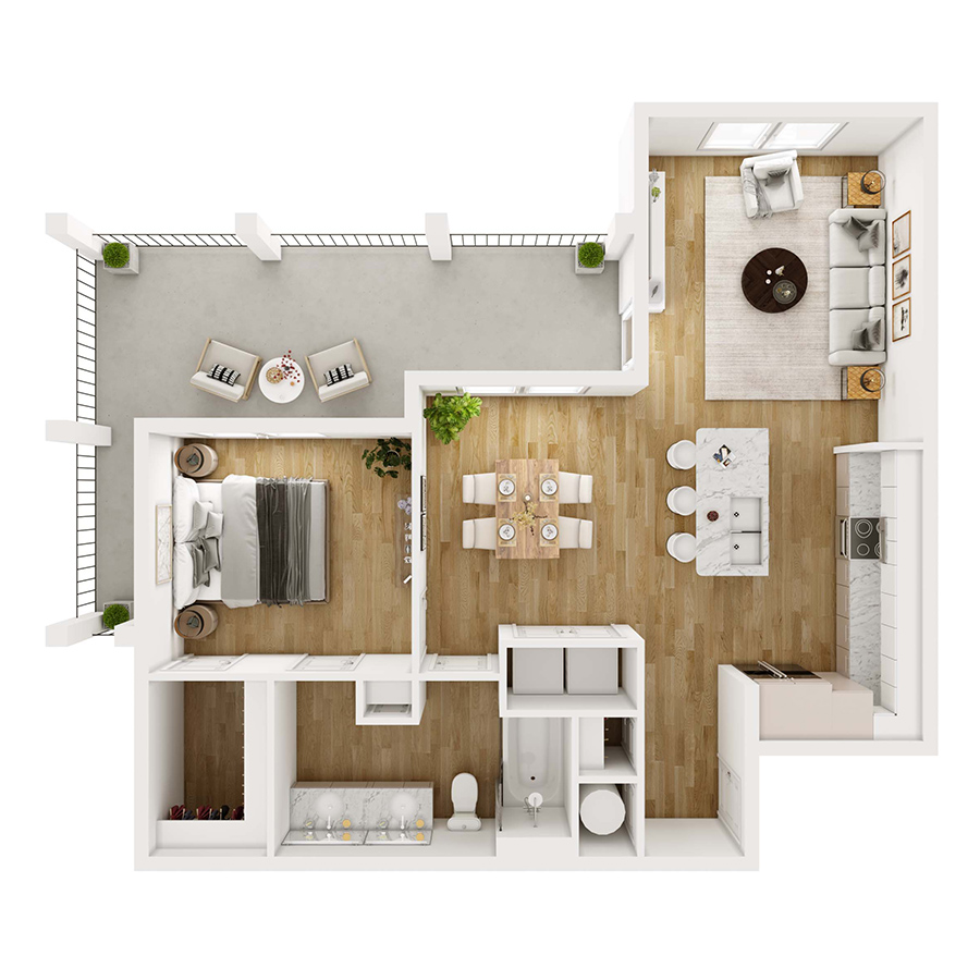 A4 floor plan