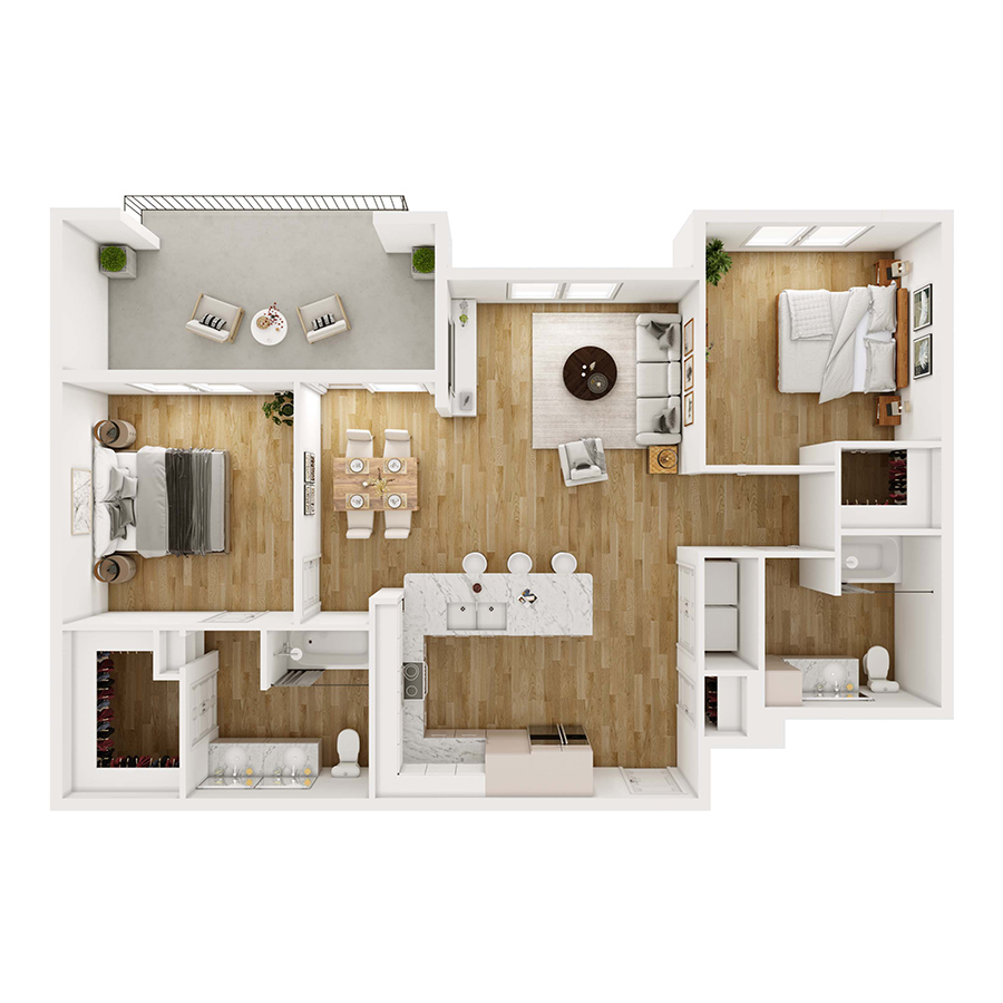 B3 floor plan