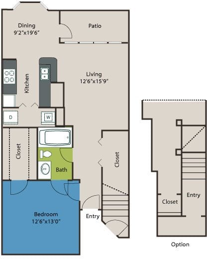 1A floor plan