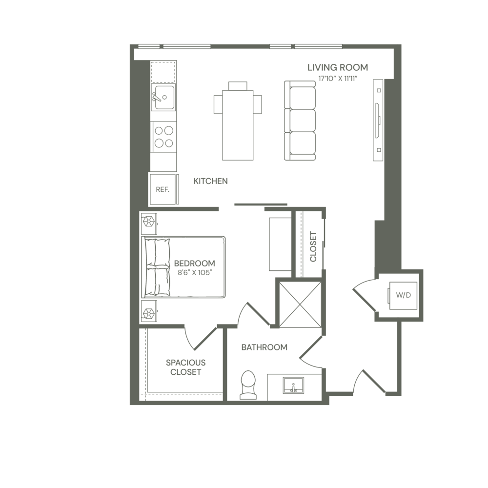 A4U floor plan