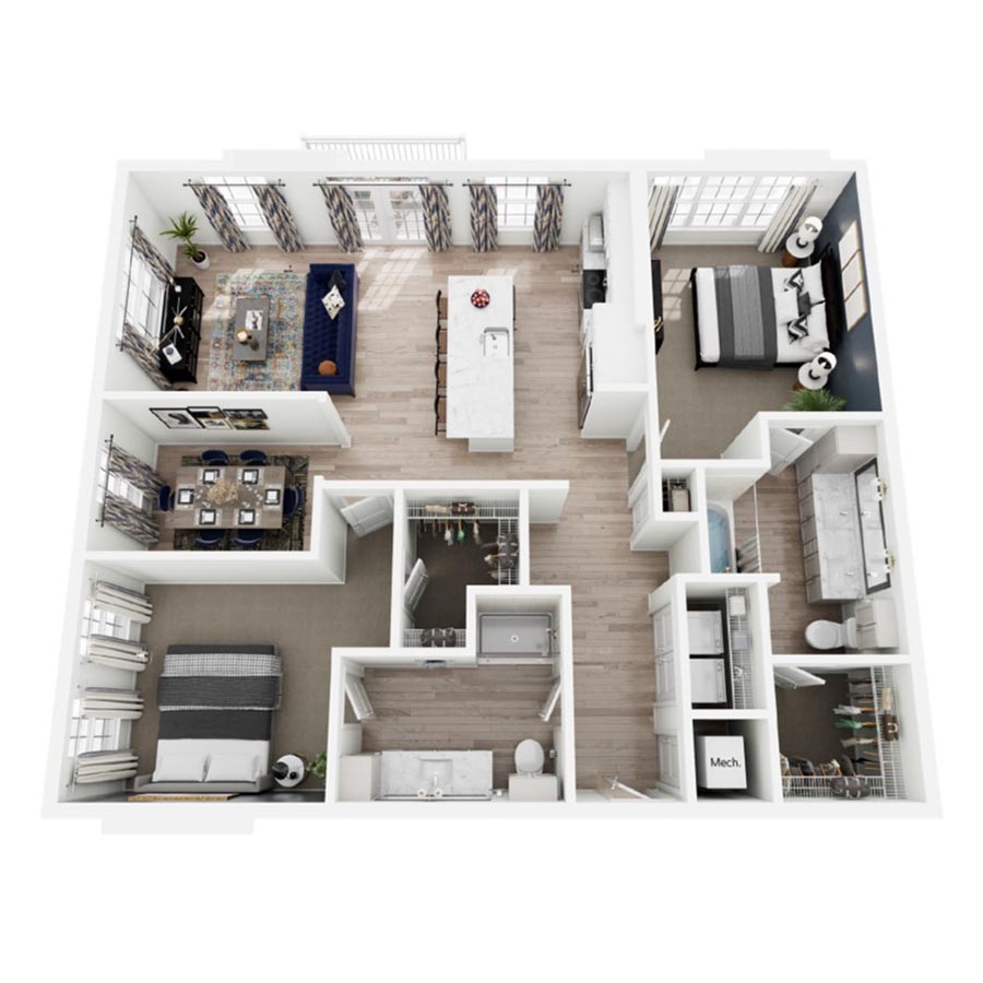 B3 floor plan