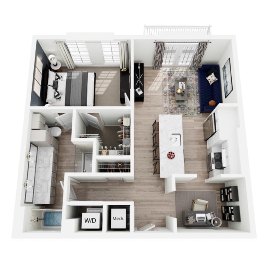 A3.1 floor plan