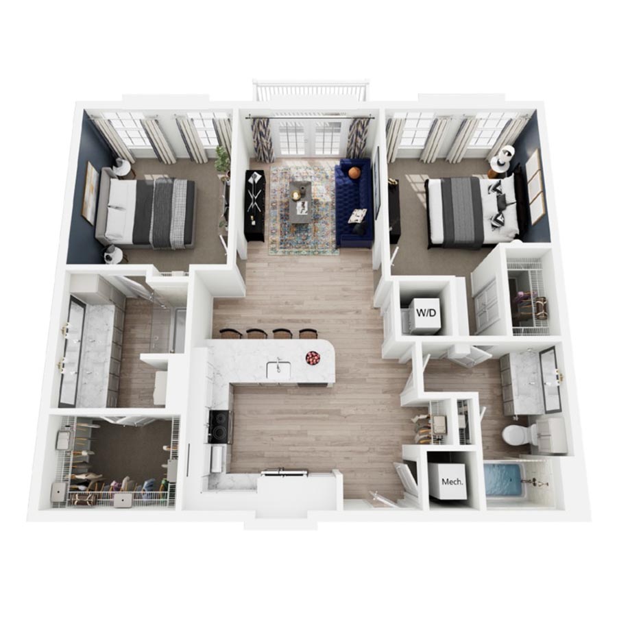 B4.1 floor plan