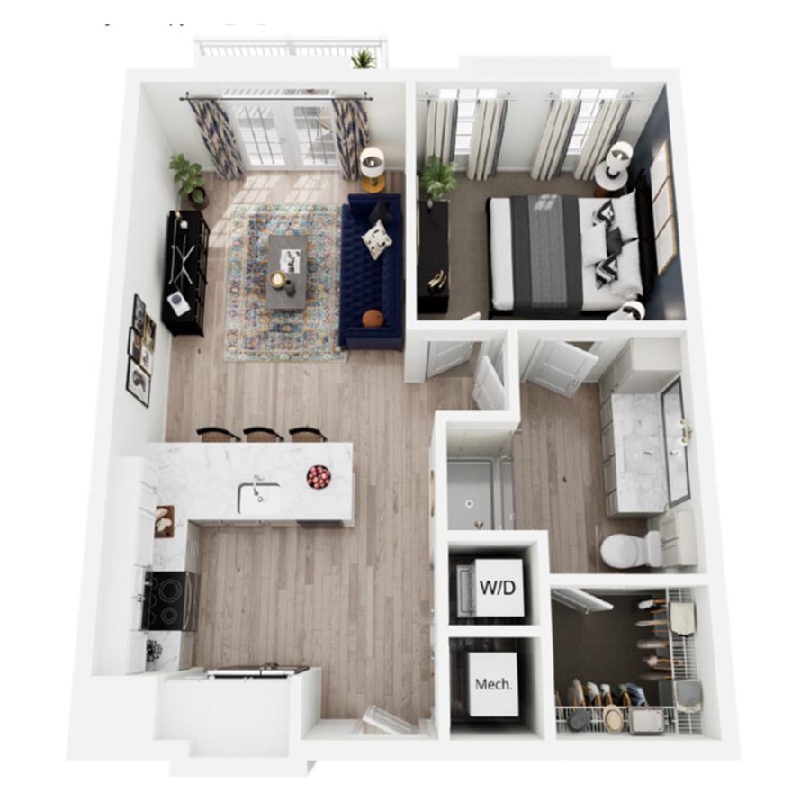 A1.1 floor plan
