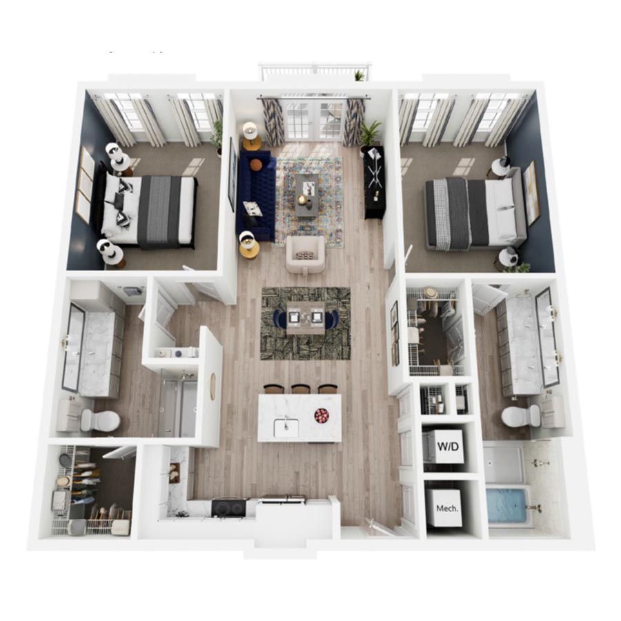 B1.3 floor plan