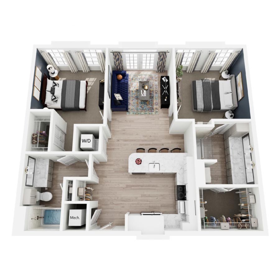 B4.3 floor plan