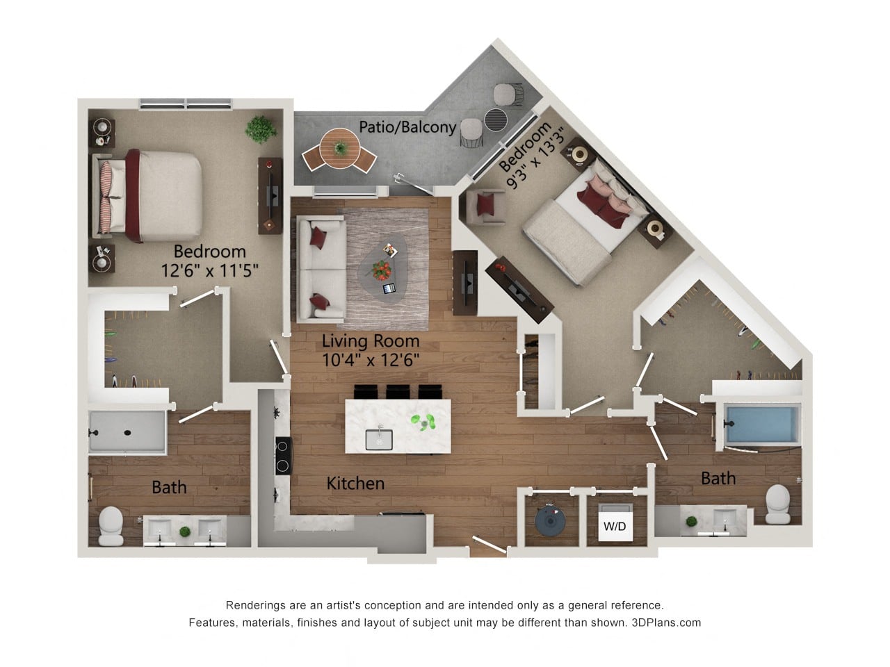 B4-1146 floor plan
