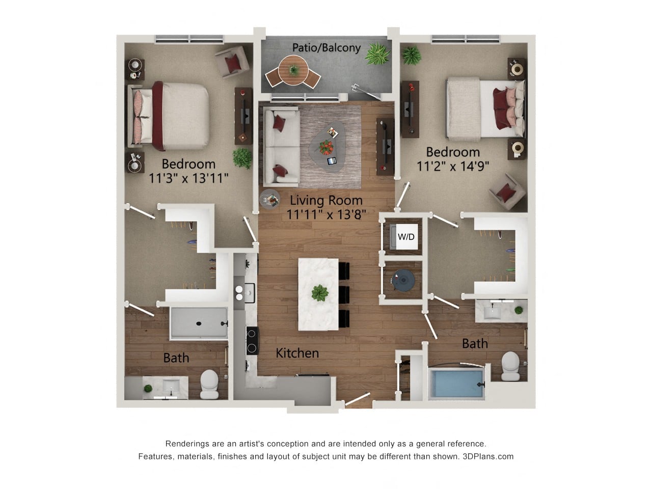 B2.a-1095 floor plan