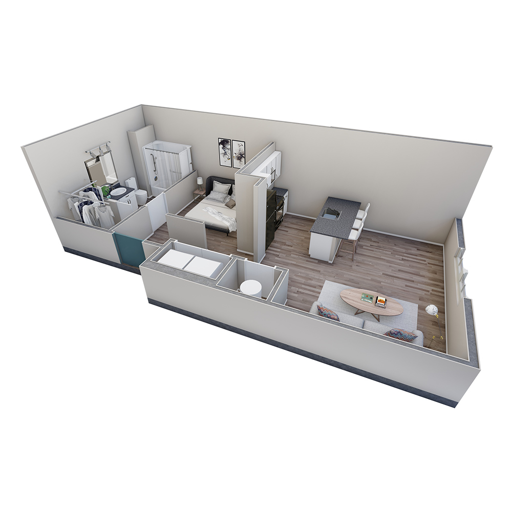 Studio Retreat Overlook floor plan