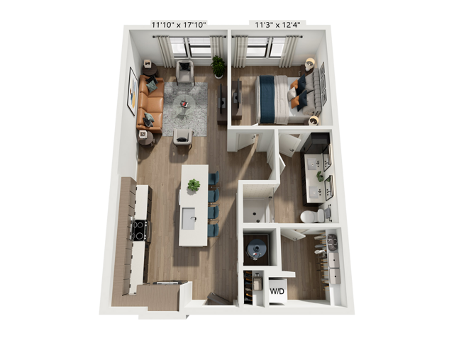 A1.1 floor plan