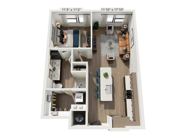 A2.2 floor plan