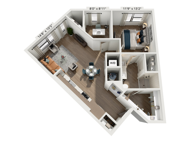 A6.1 floor plan