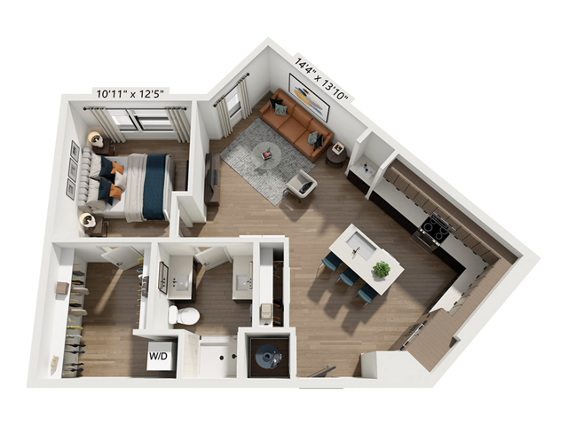 A5.1 floor plan
