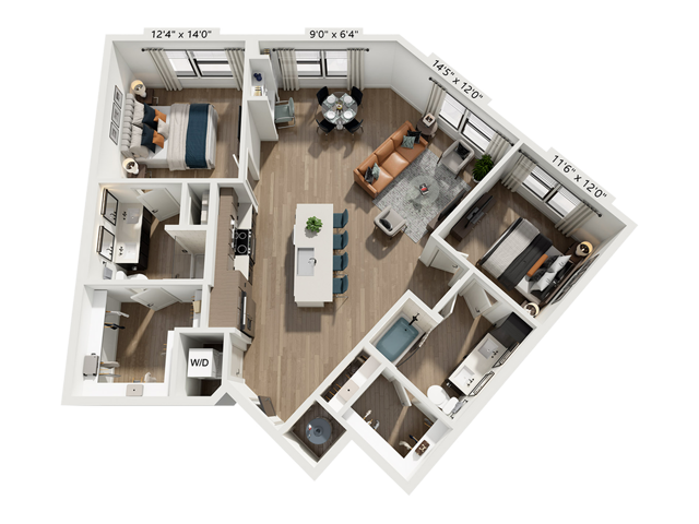 B6.1 floor plan