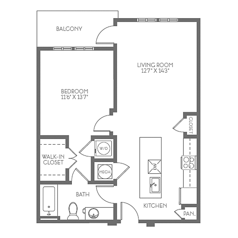 A2 floor plan