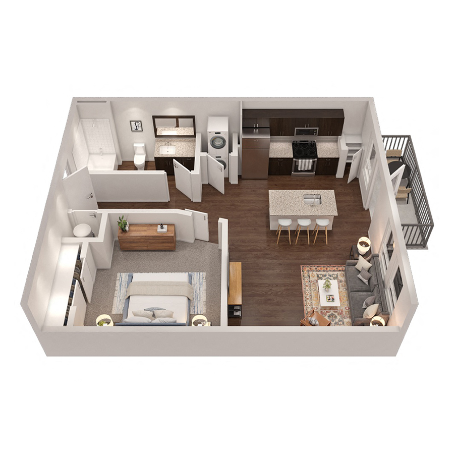 A1 floor plan