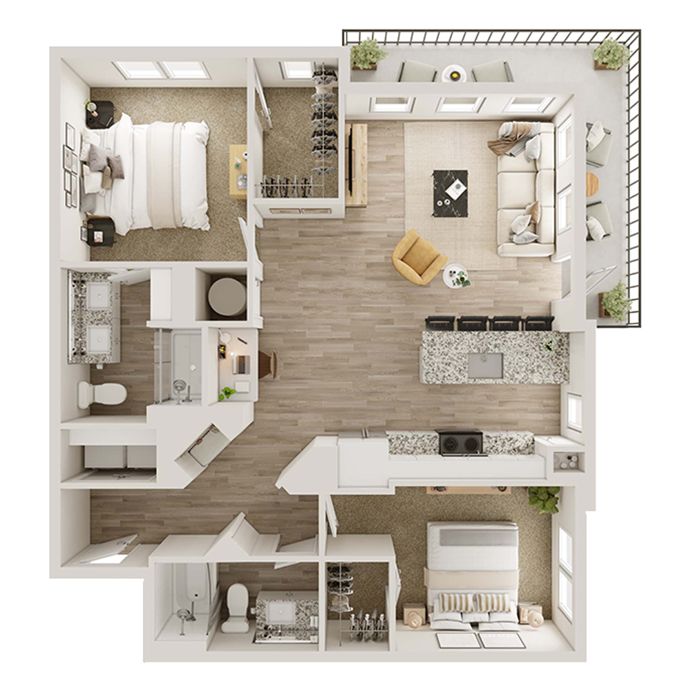 B2 floor plan