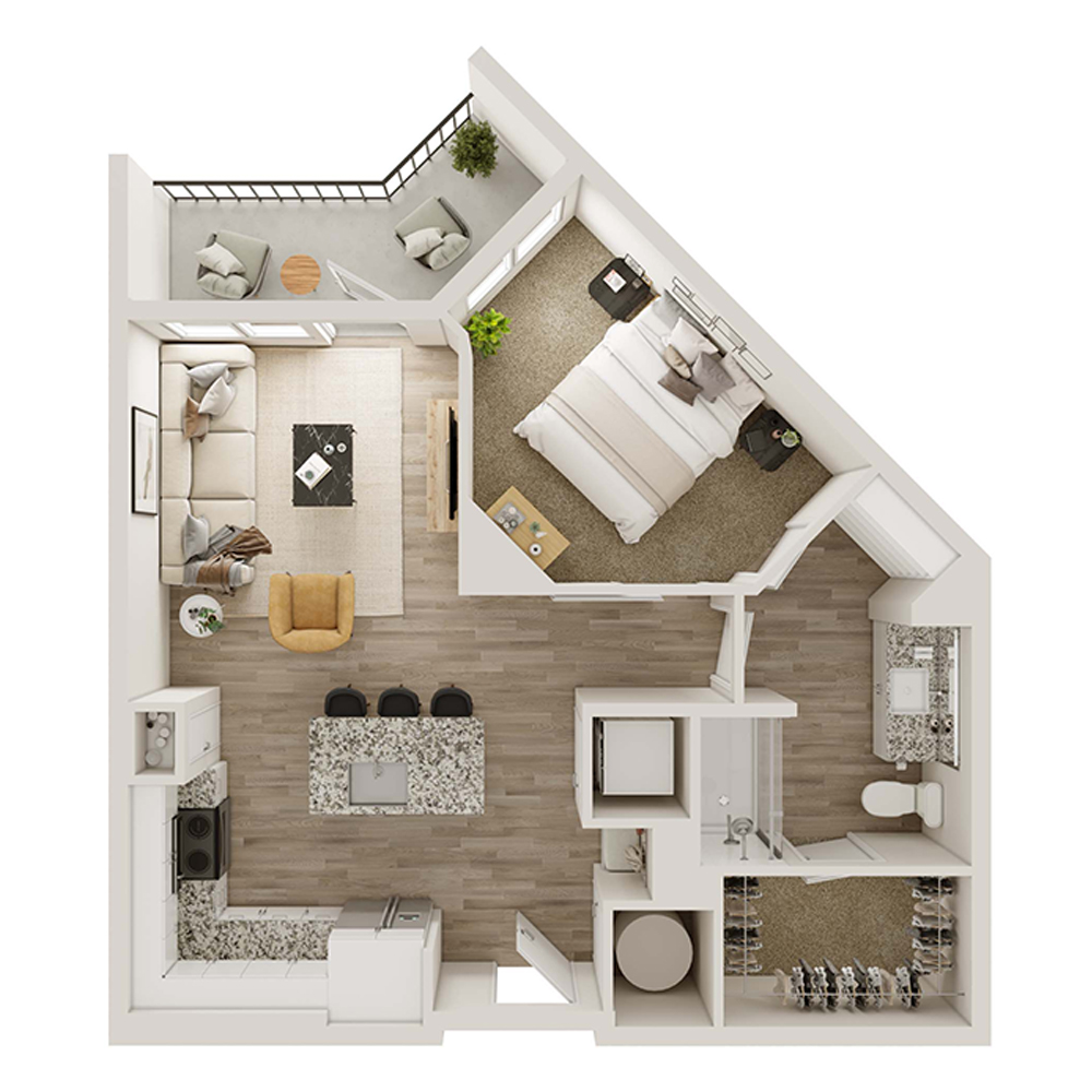 A2 floor plan