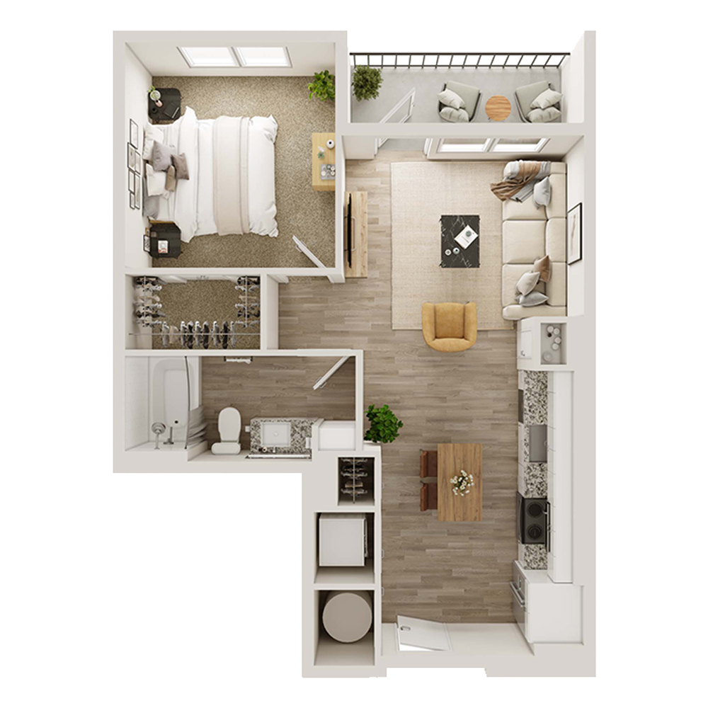 A1 floor plan