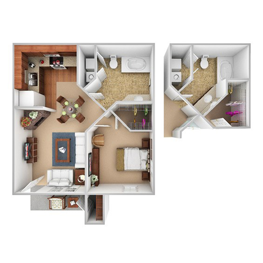 Mandarin floor plan