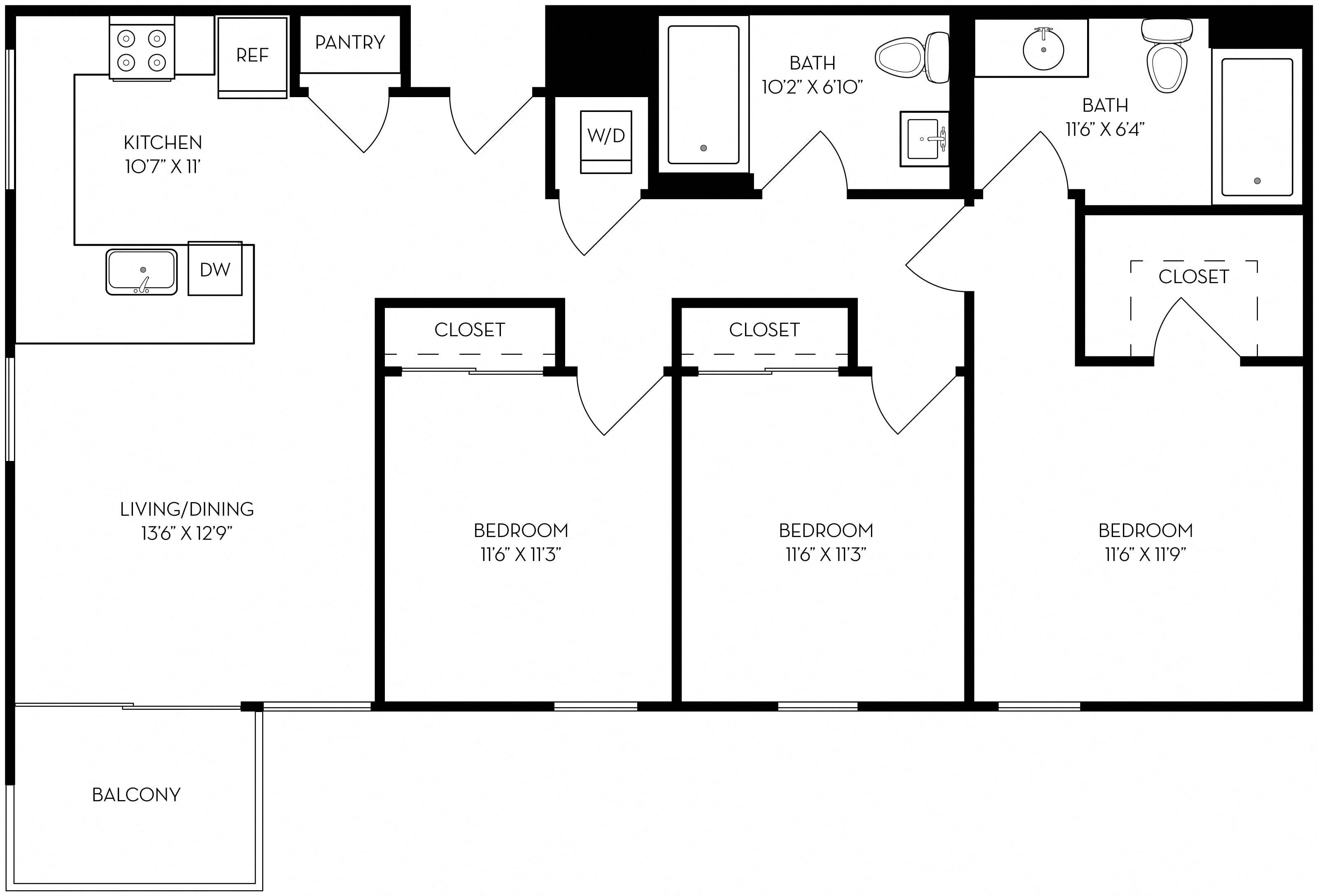 C1 floor plan