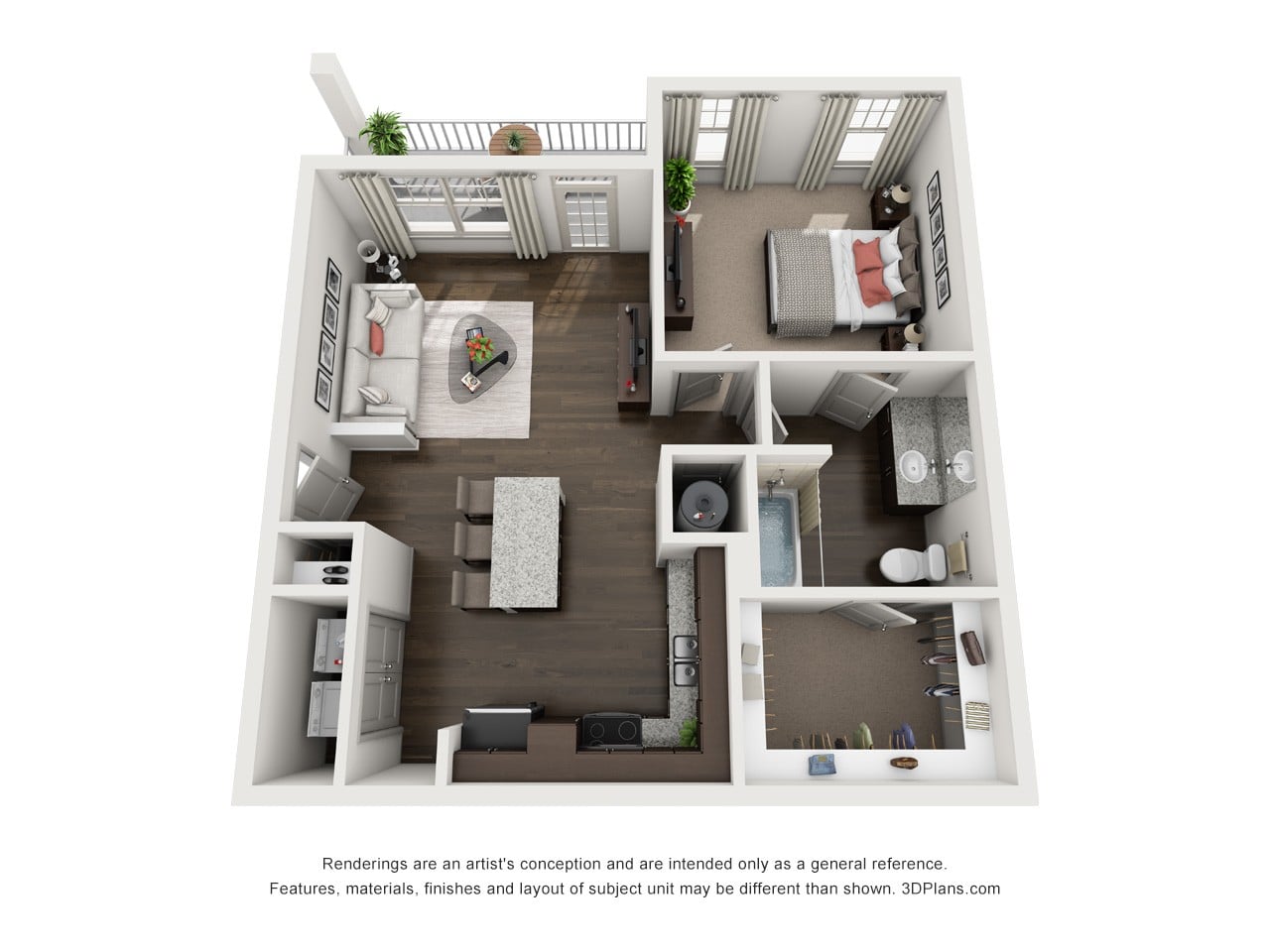 1A floor plan