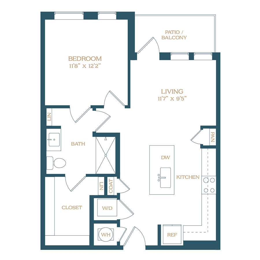 A1 floor plan