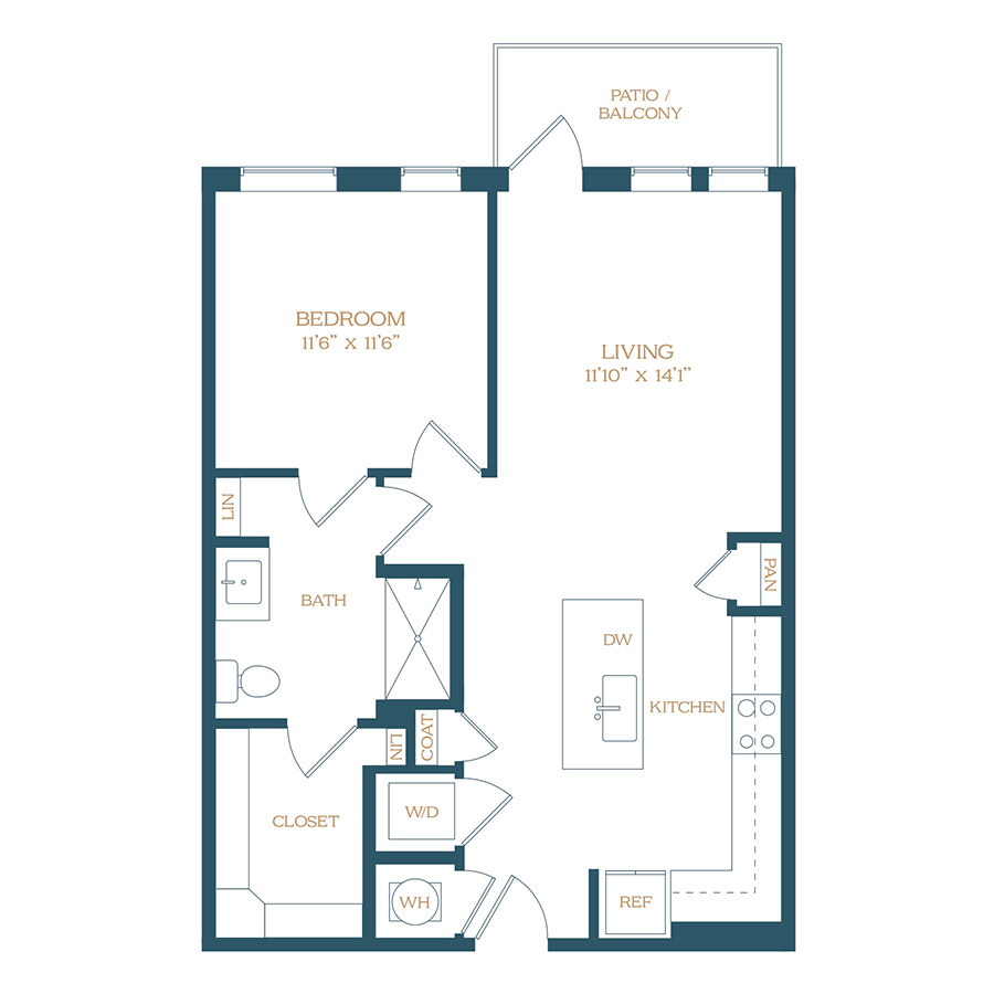 A1.1 floor plan