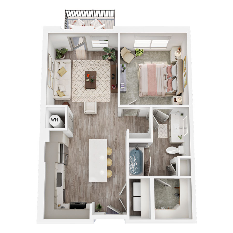 A1 floor plan
