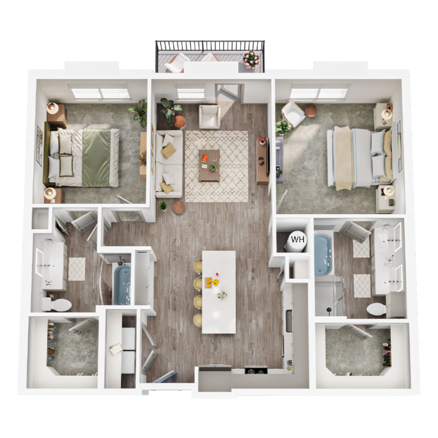 B2 floor plan