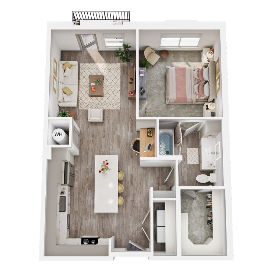 A6 floor plan