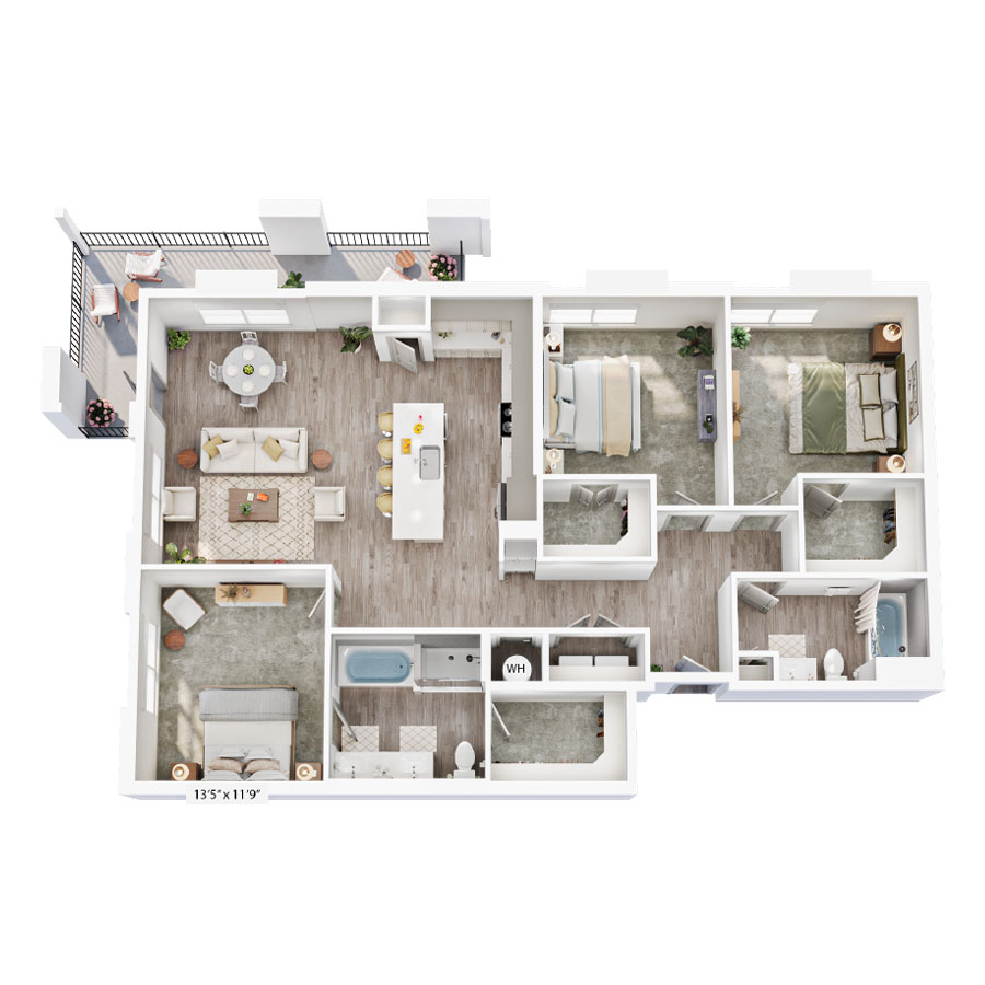 C2 floor plan