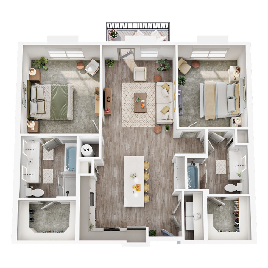 B6 floor plan