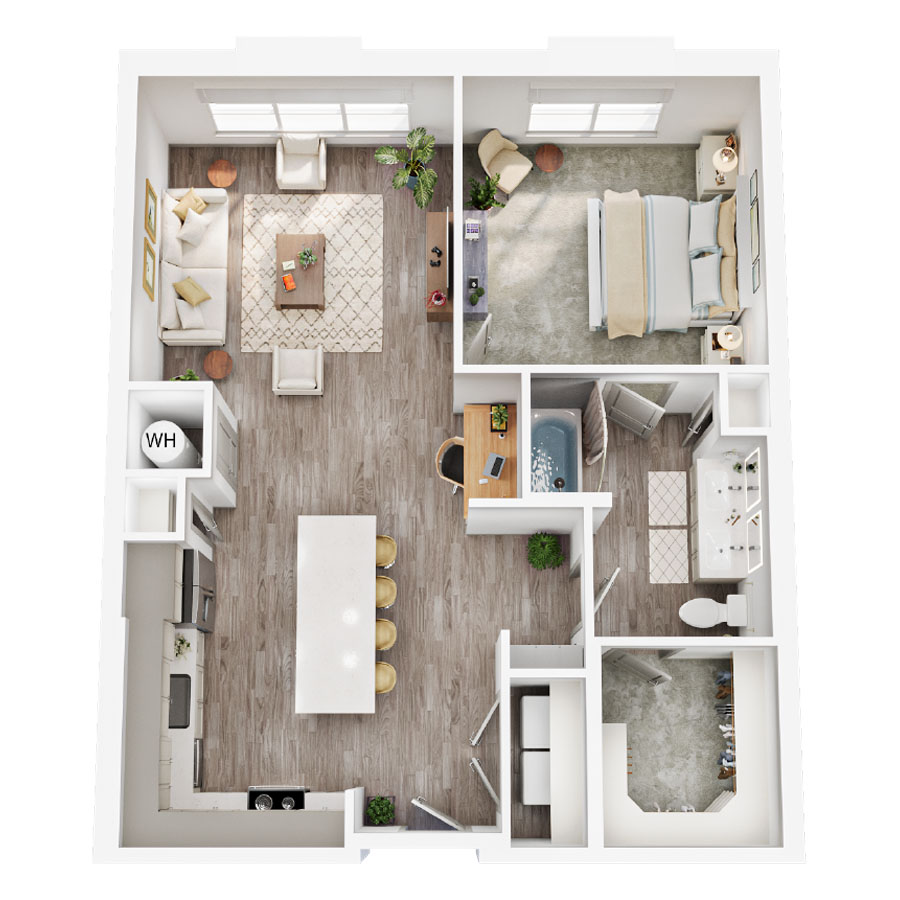 A9 floor plan