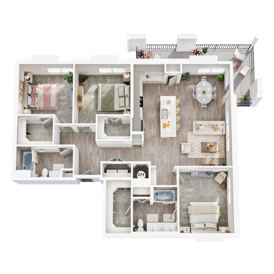 C1 floor plan