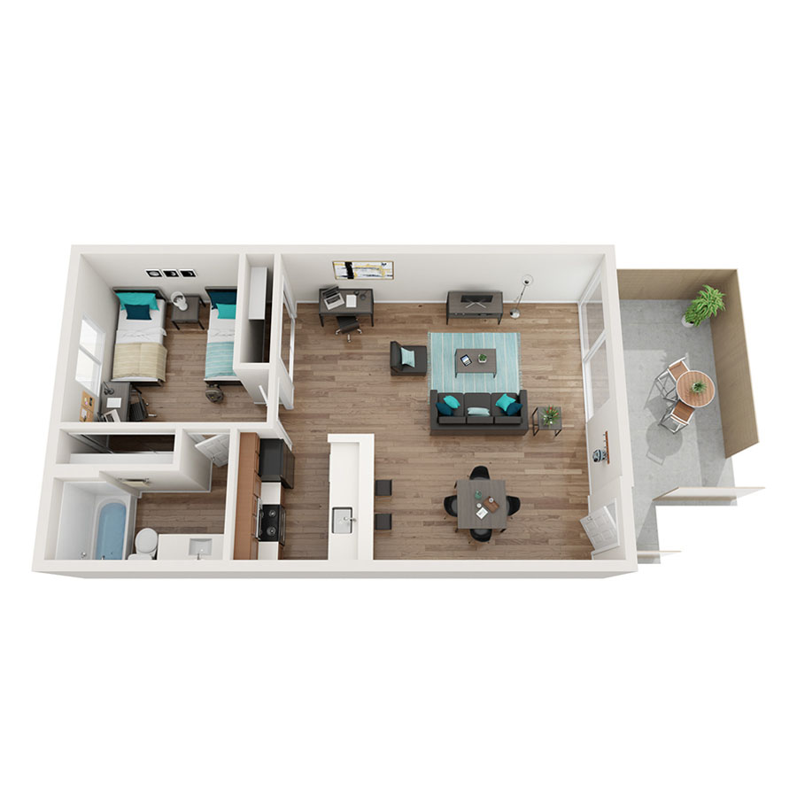 A4 floor plan