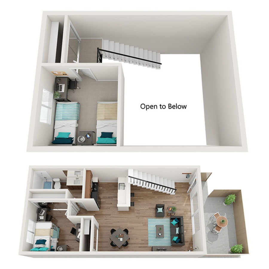 B4 floor plan
