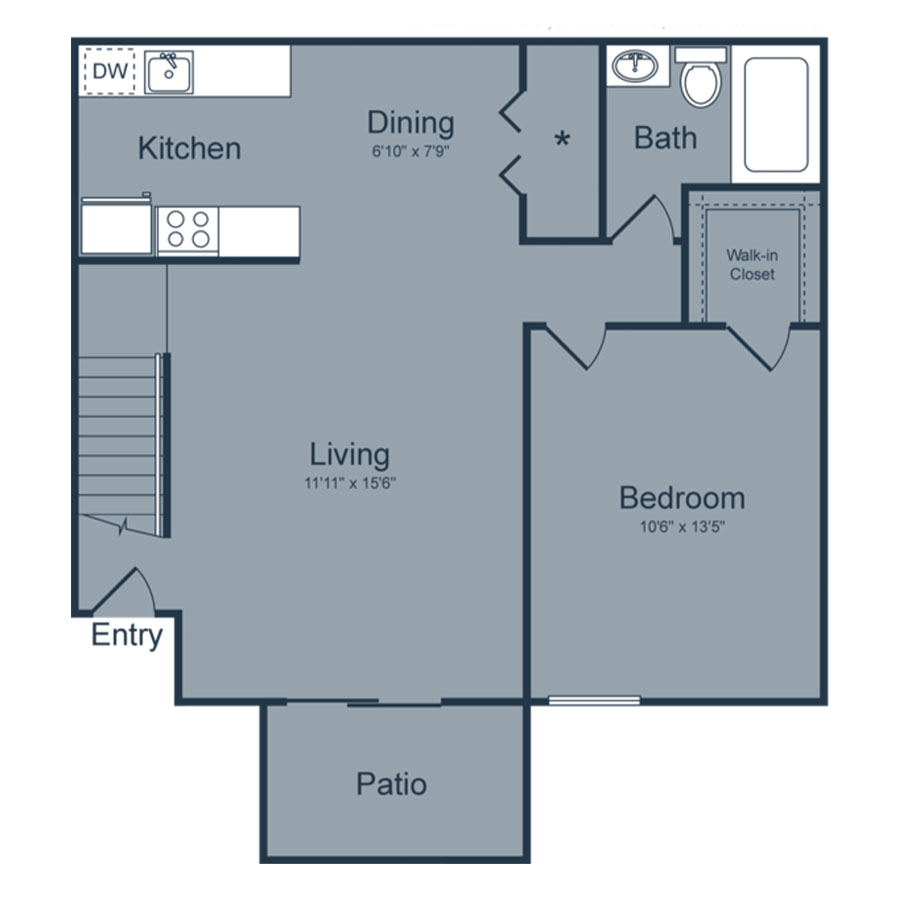 A2 floor plan